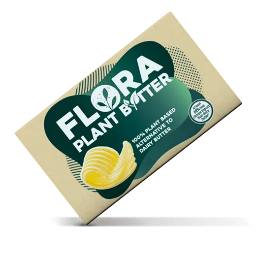 Flora Plant, unsalted, 250g, block packaging