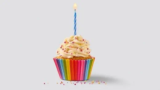 recipe image Geburtstagscupcakes