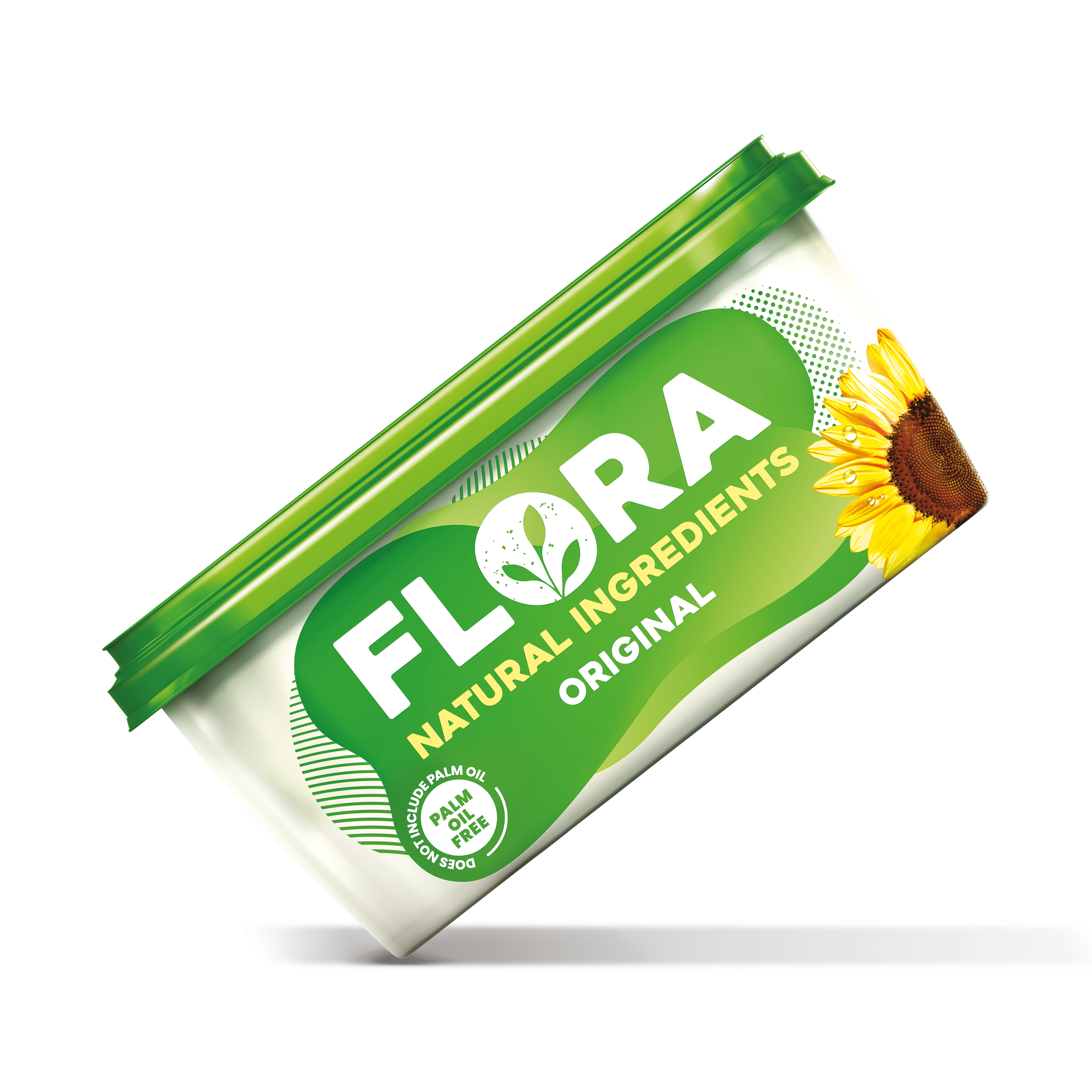 Flora Plant, unsalted, 250g, block packaging