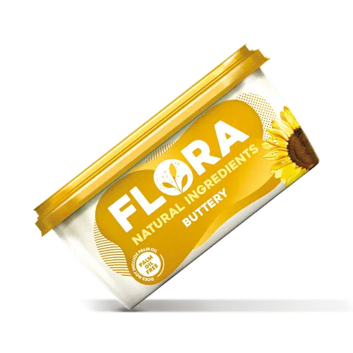 Flora Plant, unsalted, 250g, block packaging