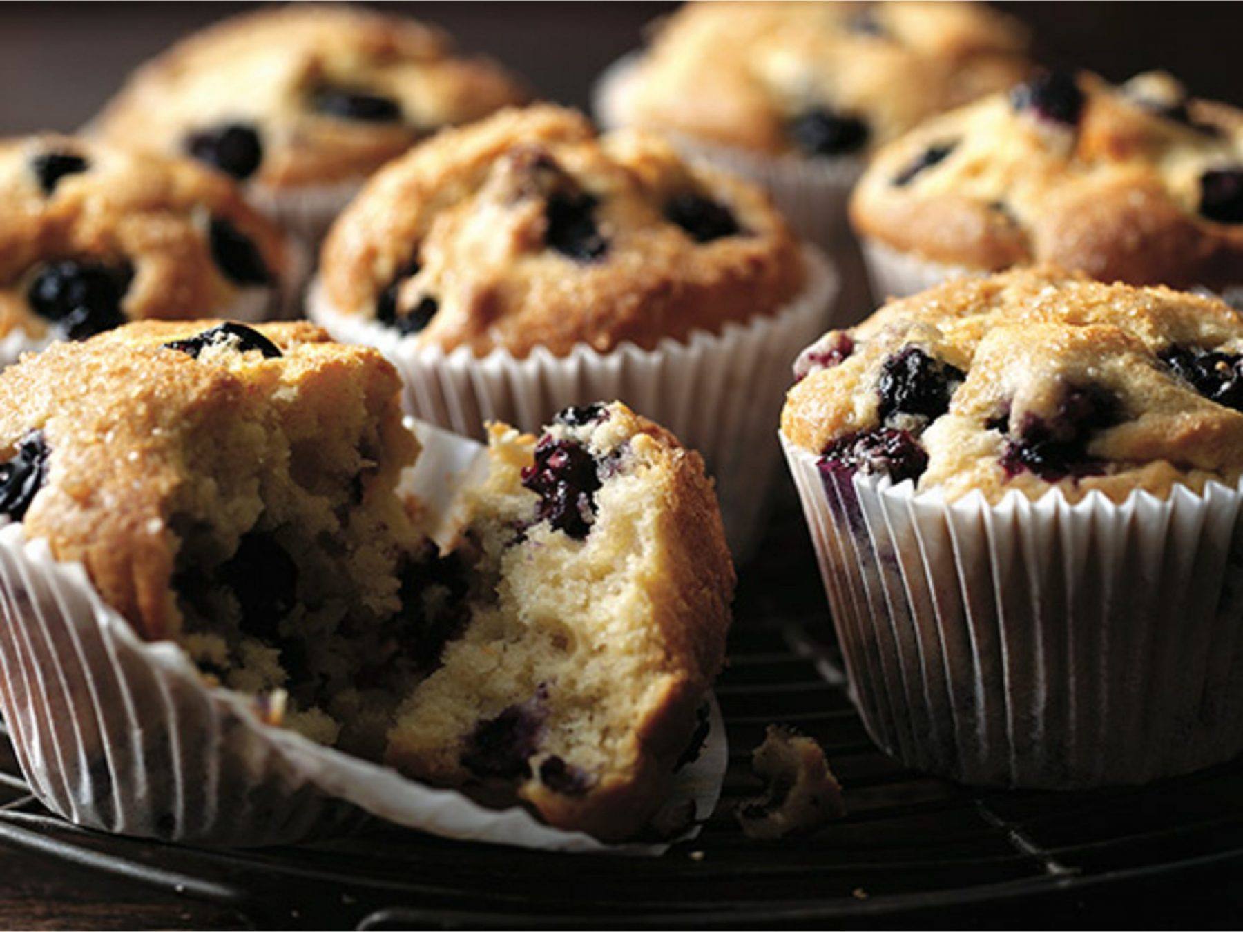 recipe image Lemon and Blueberry Muffins