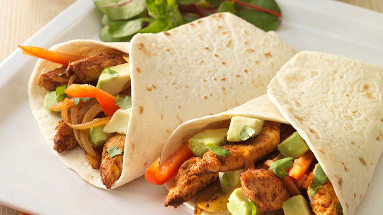 recipe image Chilli Chicken Fajitas