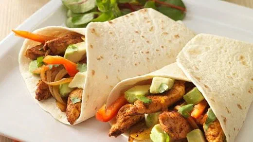 recipe image Chilli Chicken Fajitas