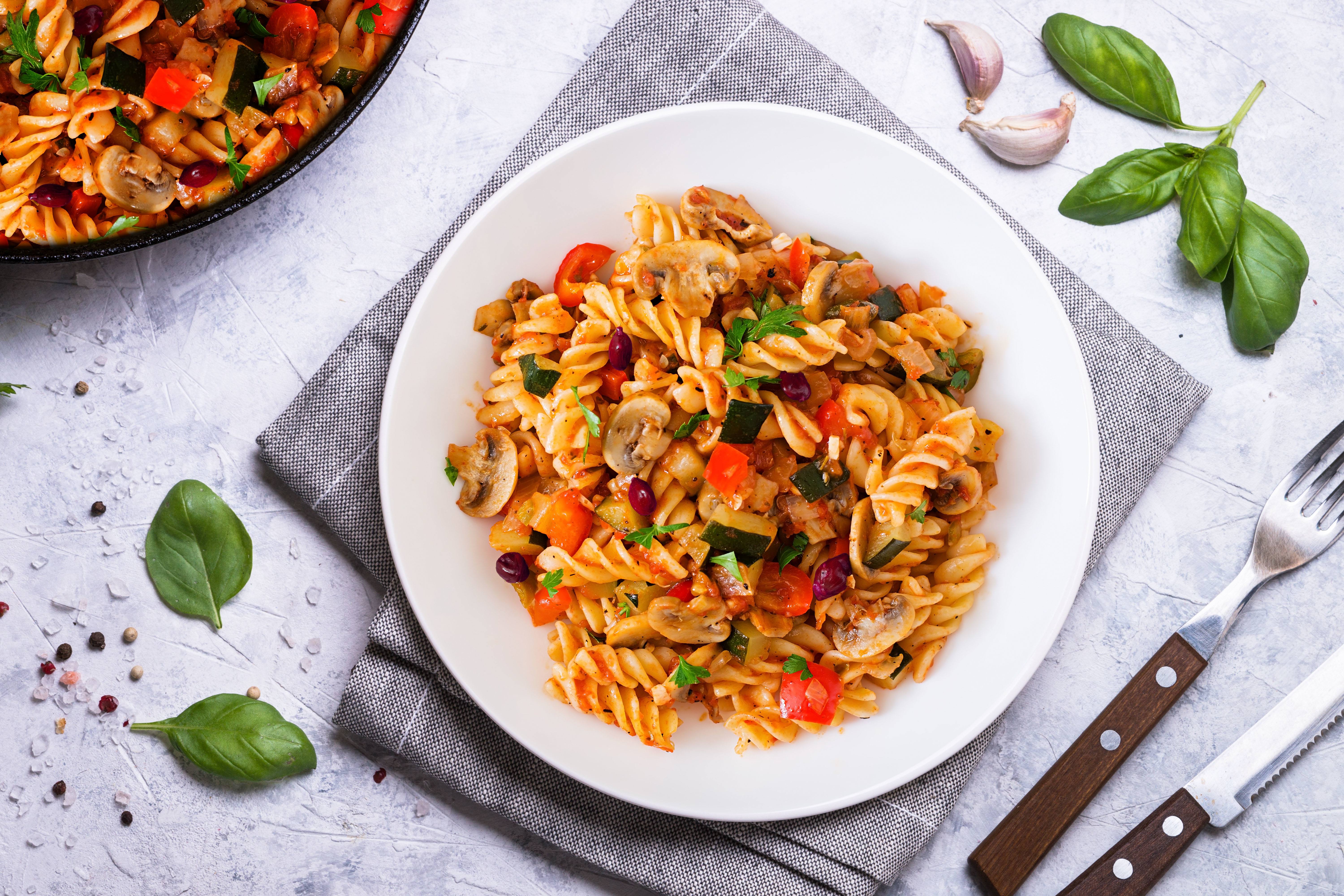 recipe image Refuel vegetable pasta