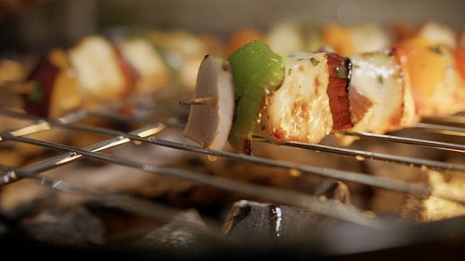 recipe image Veggie Kebabs