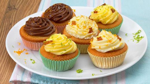 recipe image Vegan Orange and Ginger Cupcakes
