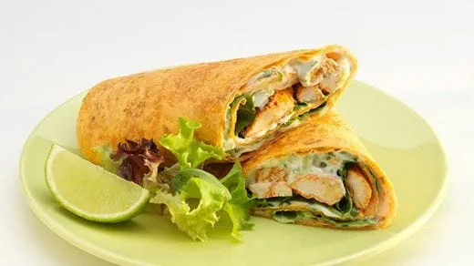 recipe image Chicken Tikka Wrap