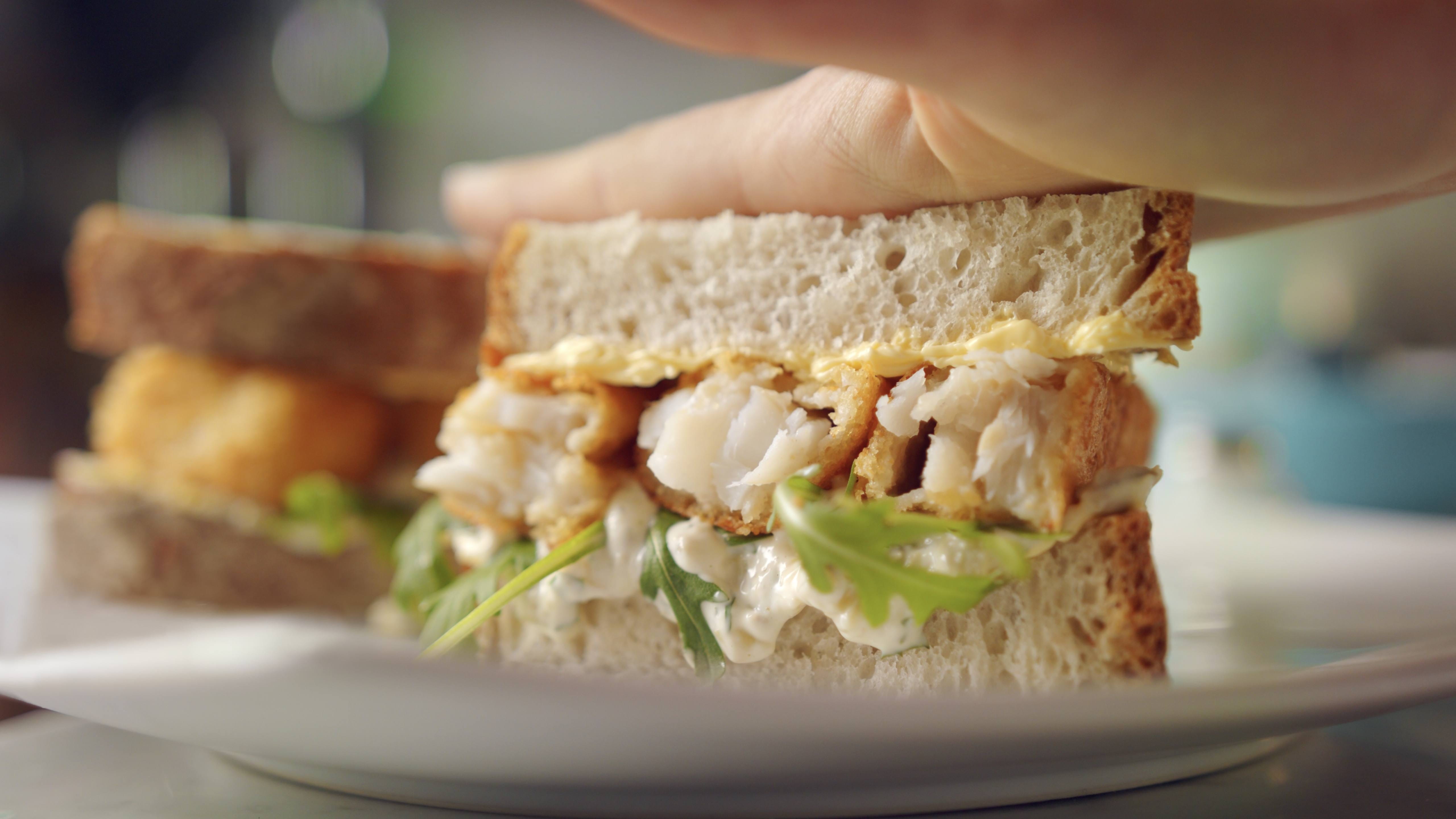 recipe image Fish Finger Sandwich