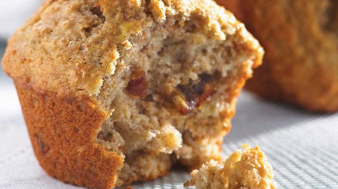 recipe image Banana & Almond Muffins