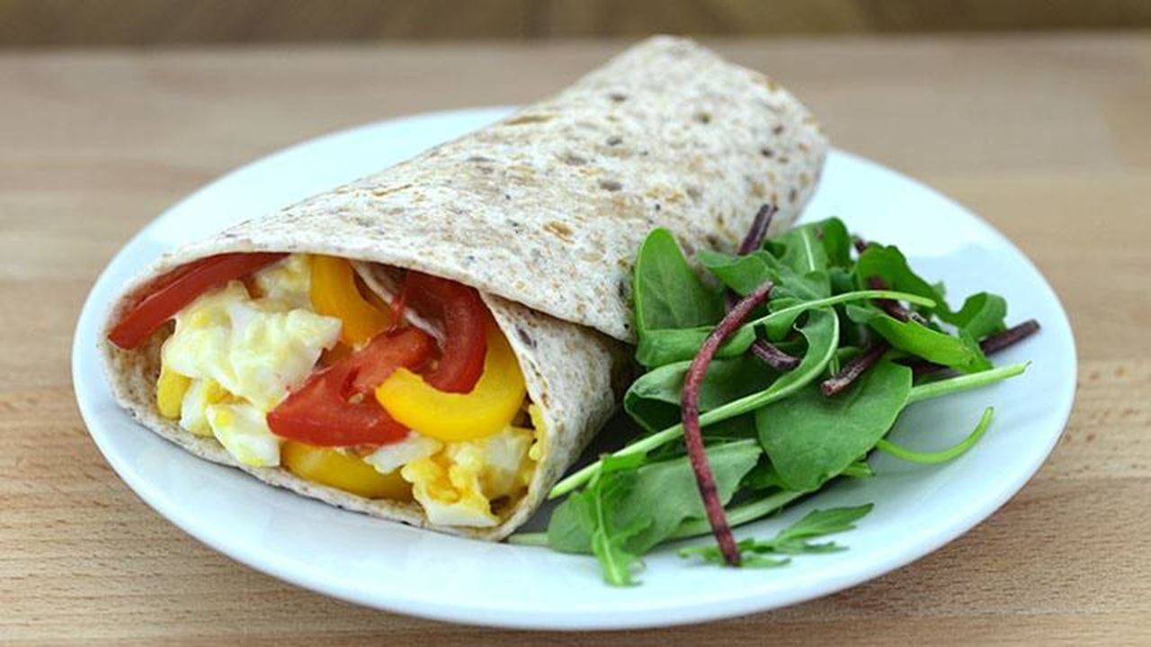 recipe image Egg, Mayo and Pepper Wrap
