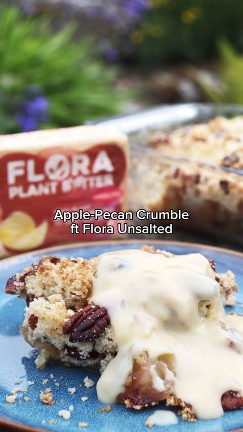 recipe image Apple Pecan Crumble