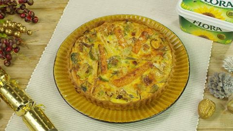 recipe image Christmas Vegetable Tart