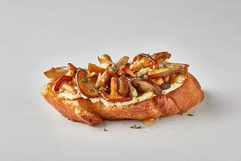 recipe image Sautéed Garlic Mushrooms on Sourdough