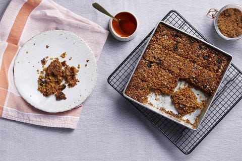 recipe image Fresh Apricot Flapjacks