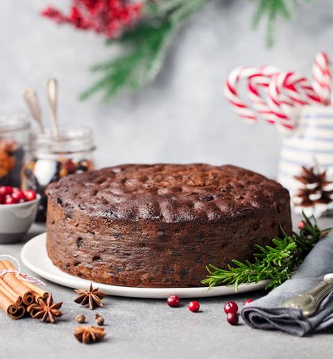 recipe image Vegan Christmas Cake
