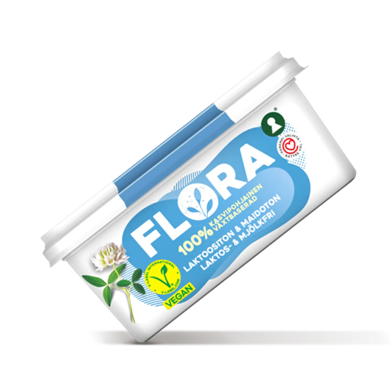 Flora Plant, unsalted, 250g, block packaging