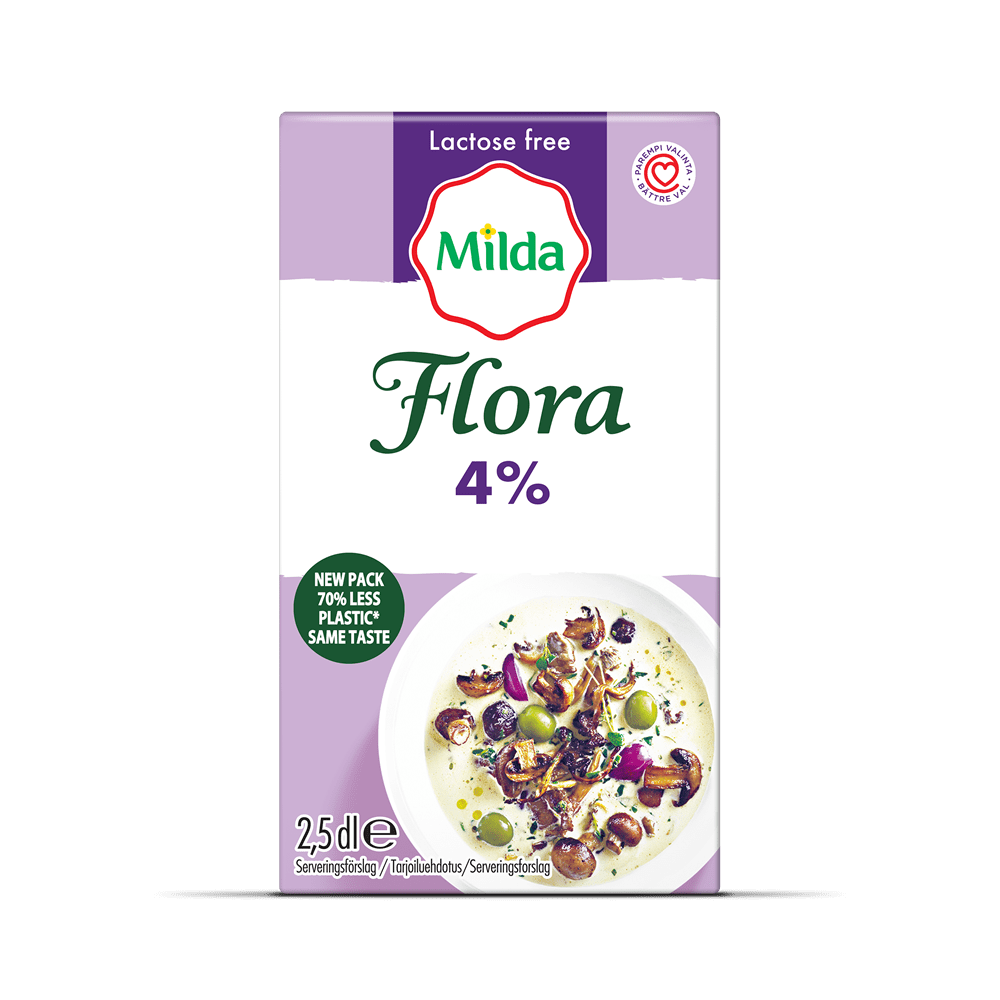 Flora Ruoka Kevyt Paksu 4 Laktoositon 250ml flora-ruoka-kevyt-paksu-4-laktoositon-250ml