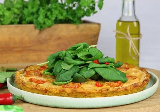 recipe image LEMPEÄN TULINEN BATAATTI-KOOKOSPIIRAKKA