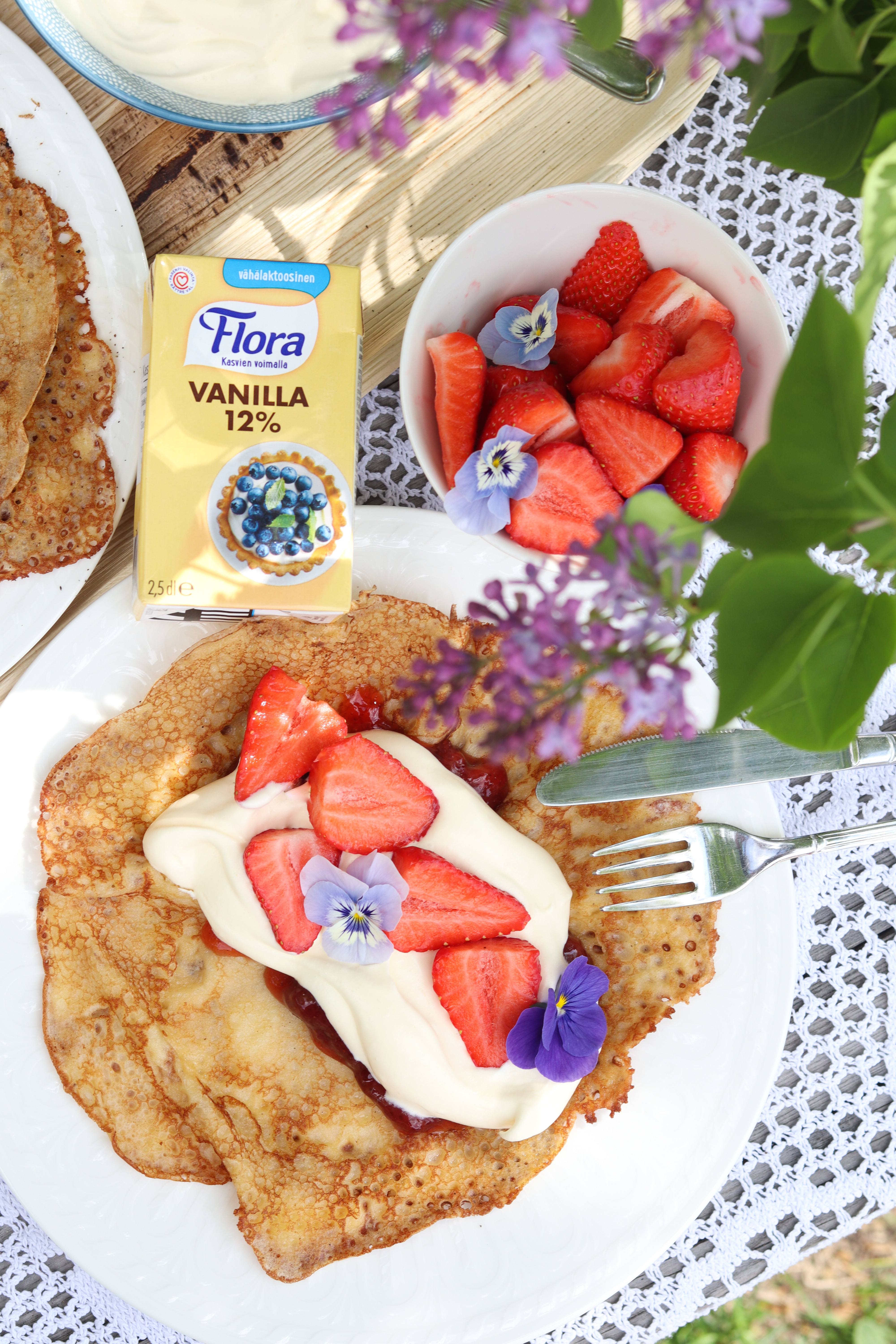 recipe image MUURINPOHJALETUT KAHDELLA TÄYTTEELLÄ