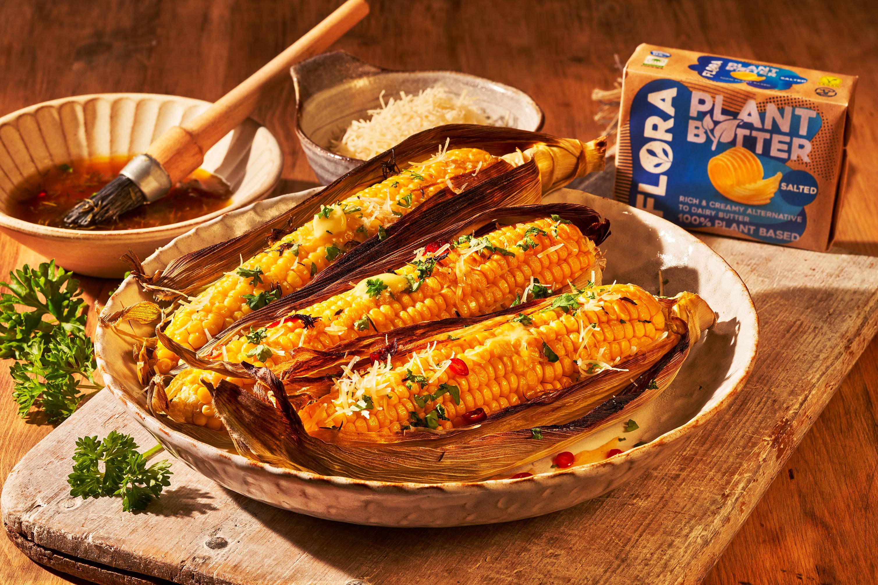 recipe image Glazed Sweetcorn