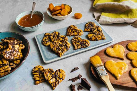 recipe image Biscuits aux abricots et à la cannelle