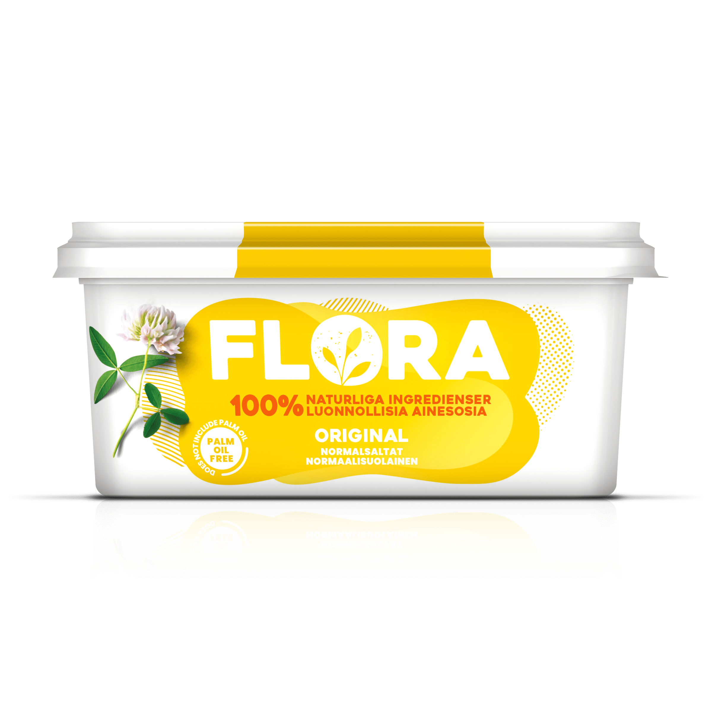 Flora-Nordic-Yellow-600g-Tub-
