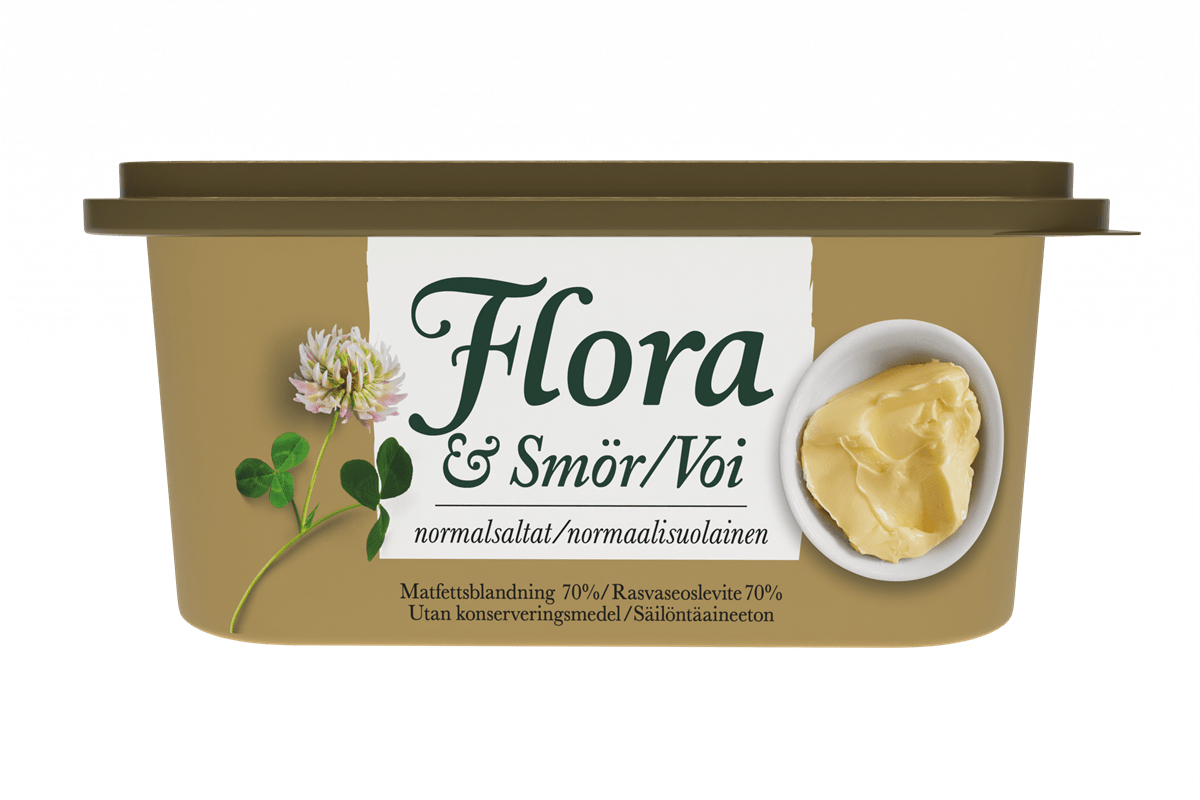 Flora & Smör 70% 500g