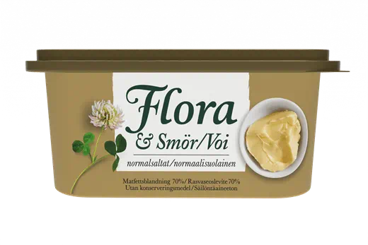 Flora med smör 500g