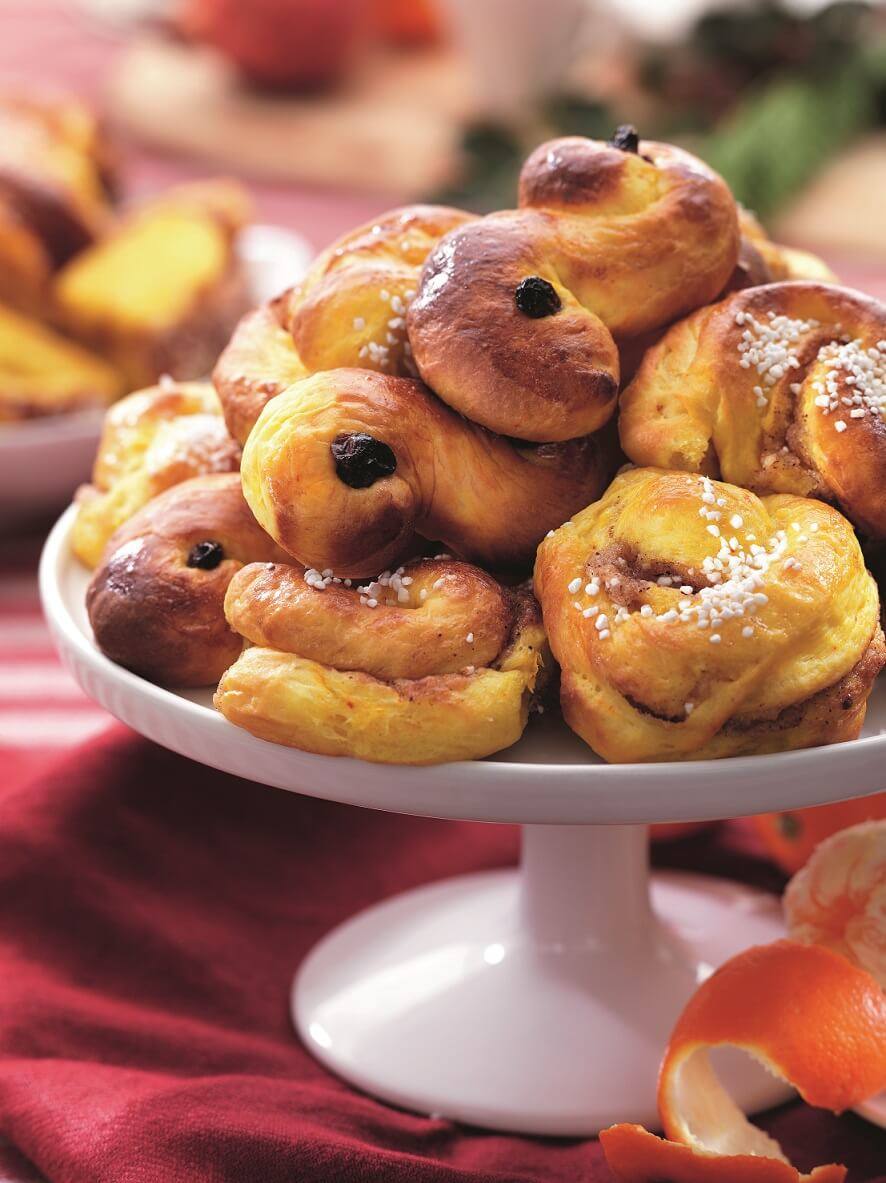 recipe image Lussebullar, den saftiga klassikern
