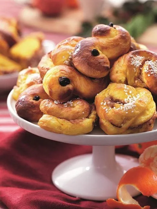 recipe image Lussebullar, den saftiga klassikern